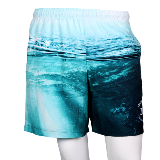 Quick Dry Shorts (Long) Mint Ocean