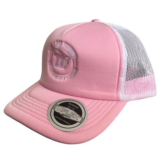 Uflex Trucker Cap Soft Pink/White
